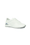 M3045 White Genuine Leather Casual Shoes - 2