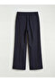 Plus Size Elastic Waist Wide Leg Women's Trousers - 2