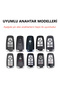 Ford Compatible Tourneo, Explorer, Mustang, Fusion, Mondeo, Amarok, Ranger, Glossy Tpu Key Case Cover (Silver) - 2