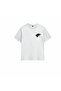 Game of Thrones Stark T-Shirt - White Printed Oversize Crew Neck Short Sleeve Loose Fit