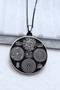 Hat Ayetel Kürsi & Süleyman Sealed Prayer 60cm Accordion Chain 316L Stainless Steel Necklace - 4