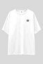 See & Feel Oversized T-Shirt |   Unisex 100% Cotton Black & White Printed Custom Design Tee - 2
