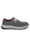 Genuine Leather Nubuck Men's Casual Shoes Black Lightly Stitched Sole - 5