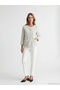 Lcw Grace Gray Crew Neck Print Women's Cardigan - 3