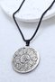 Allah Word Ayetel Kursi & Solomon's Sealed Prayer 60cm Thick Chain 316L Stainless Steel Necklace