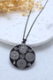 Felak, Nas, Kürsi, Nazar & Süleyman Sealed Protective 60cm Accordion Chain Stainless Steel Necklace - 2