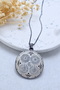 Felak, Nas, Kürsi, Nazar & Süleyman Sealed Protective 60cm Accordion Chain Stainless Steel Necklace - 6