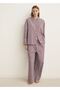 Cotton Two-Piece Gingham Pajamas - 2