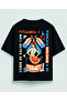 Black Oversized Printed T-Shirt