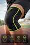Orthopedic Breathable Knee Protector Pre and Post Injury Protective Repairing Flexible Athlete's Knee Brace - 2