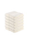 Colourist 50X90 cm Hand-Face Towel Set of 6 Cream