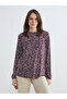 Esvab • Modern & Distinctive Ruffled Stand Collar Embroidered Blouse