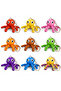 Articulated Movable Cute Octopus Keychain Bag and Car Ornament - 2