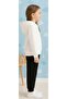 100% Cotton Girls' Hooded Sweatshirt and Black Sweatpants - Comfortable Two-Piece Set - 3