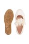 Orthopedic Pad Sole, Ruffle Detailed, Beige Ballerinas for Girls - 4