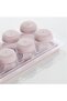 12 Compartment Silicone Lid Non-Stick Base Cube Ice Mold for Office Home Office Refrigerator