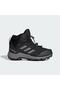 Black Unisex Kids Outdoor Boots IF7522 TERREX MID GTX K