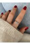 Limited Edition - Minimal Zircon Stone Bottom Adjustable Women's Ring - 2