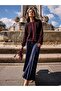 Esvab • Modern & Distinctive Satin Pleated Skirt with Waist Drawstring - 2