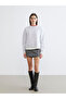 Esvab • Modern & Distinctive Zero Roba Collar Women's Thick Sweatshirt - 2