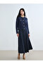 Pleated Skirt with Zipper Waist - 2