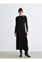 Esvab • Modern & Distinctive Flared Knit Skirt with Waist Cord