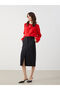 Quality Pieces from Çelebi Store Standardfit Slit Women's Pencil Skirt