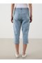 Lcwaikiki Classic Dar Fit Women's Jean Capri (S5) - 4