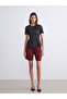 Esvab • Modern & Distinctive Zero Roba Collar Peplum Jean Blouse - 2