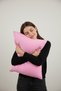 Double Pink Duvet Cover Set Fitted Sheet Piece Soft-Textured Breathable Duvet Cover Set - 6