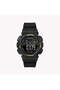 Unisex Black Silicone Watch, Digital Dial | Tw5m23600