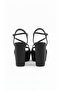 Glittery Platform Topukıu Evening Dress Shoes - 4