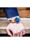 Men's Brass Watch, Blue Dial, Tan Leather | Tw2p97800 - 5