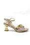 (Erbay) Women's Heeled Shoes with Stone Piping Detail Ros - 3