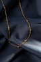Minimalist Gold Color Thin Ball Chain Necklace