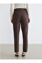 M1 Season Brown Women's Cigarette Pants, Pack of Belt - 6