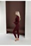 Fingerless Triple Yoga, Sports, Exercise, Walking Set - Bustier, Leggings, Jacket (Aloyazili) - 2