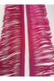 Purple Color Fringed Ruffled Tassel Ribbon 9cm - 4