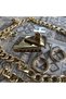 Chain and Clip Bag Making Set Gold Color Metal Accessory - 2