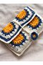 Hand Knitted Motif Heart Book Cover - 3
