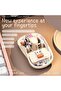Nexahive Transparent Wireless Mouse M333, Silent Design, Type C Charging Port, USB, BT5.1, RGB light - 3