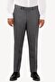 Men's Classic Cut Fabric Trousers Straight Leg Office and Casual - 4