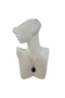 Obsidian Oval Natural Stone Steel Chain Necklace - 2
