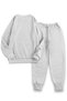 Women's Top and Bottom Set Starry Teddy Bear Fashionable Trendy Crew Neck Sweatshirt - 2