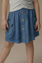 Girl's Summer Set Cotton Short Sleeve Top and Bottom - 4