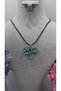 Heart Model Turquoise Colored Chakra Stone Tree of Life Necklace – Wire Wrapped Necklace with Natural Stones-40Cm