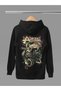 Asking Alexandria the Rock Band Printed Cotton Long Sleeved 3-Yarn Hooded Rock Sweatshirt