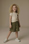 Girl's Summer Set Cotton Short Sleeve Top and Bottom - 2