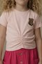 Girl's Summer Set Cotton Short Sleeve Top and Bottom - 3
