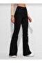 Linda Tall Flare Solmaz Black Spanish Jean Denim Pants - 4